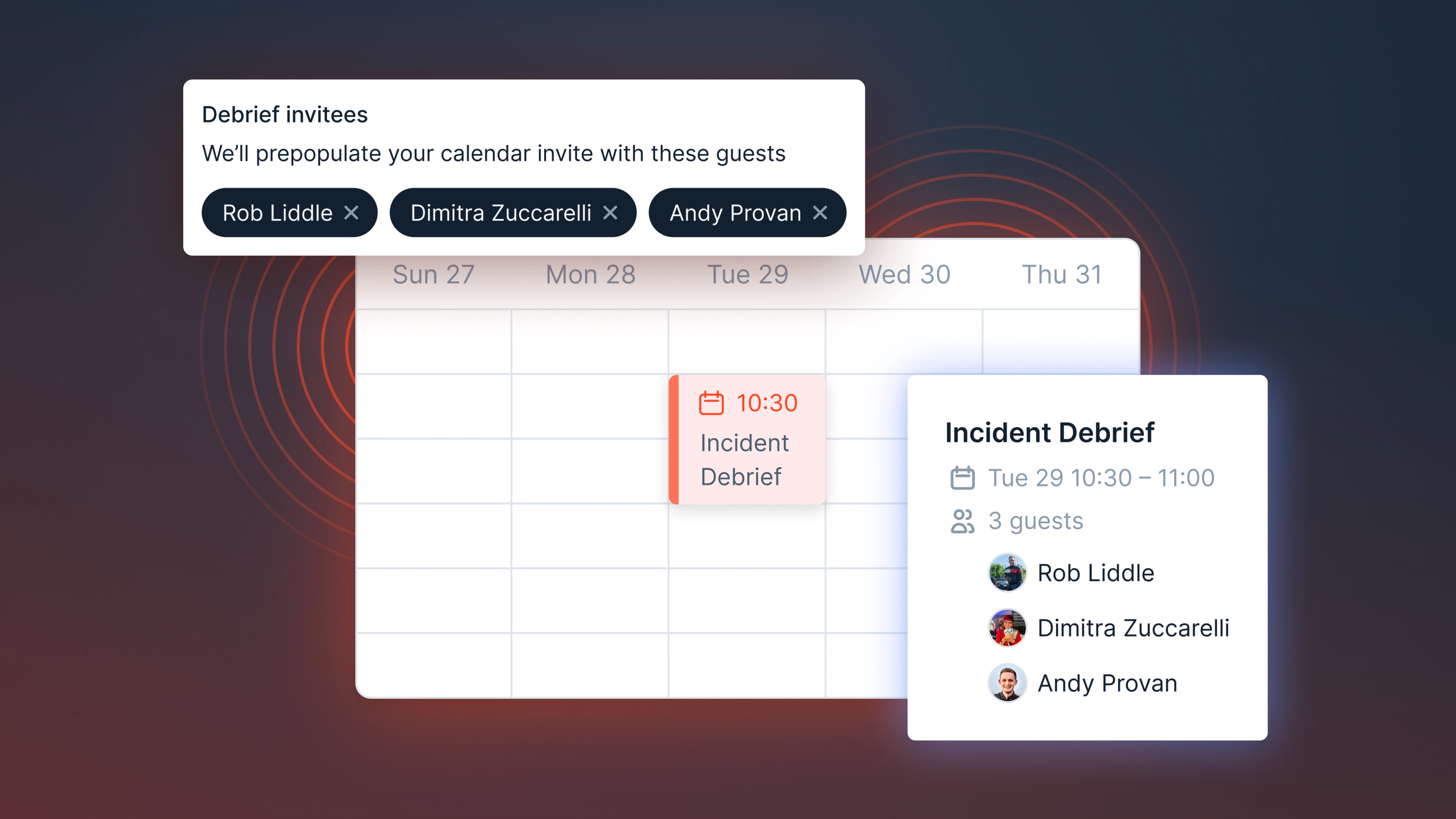 Configure your debriefs
