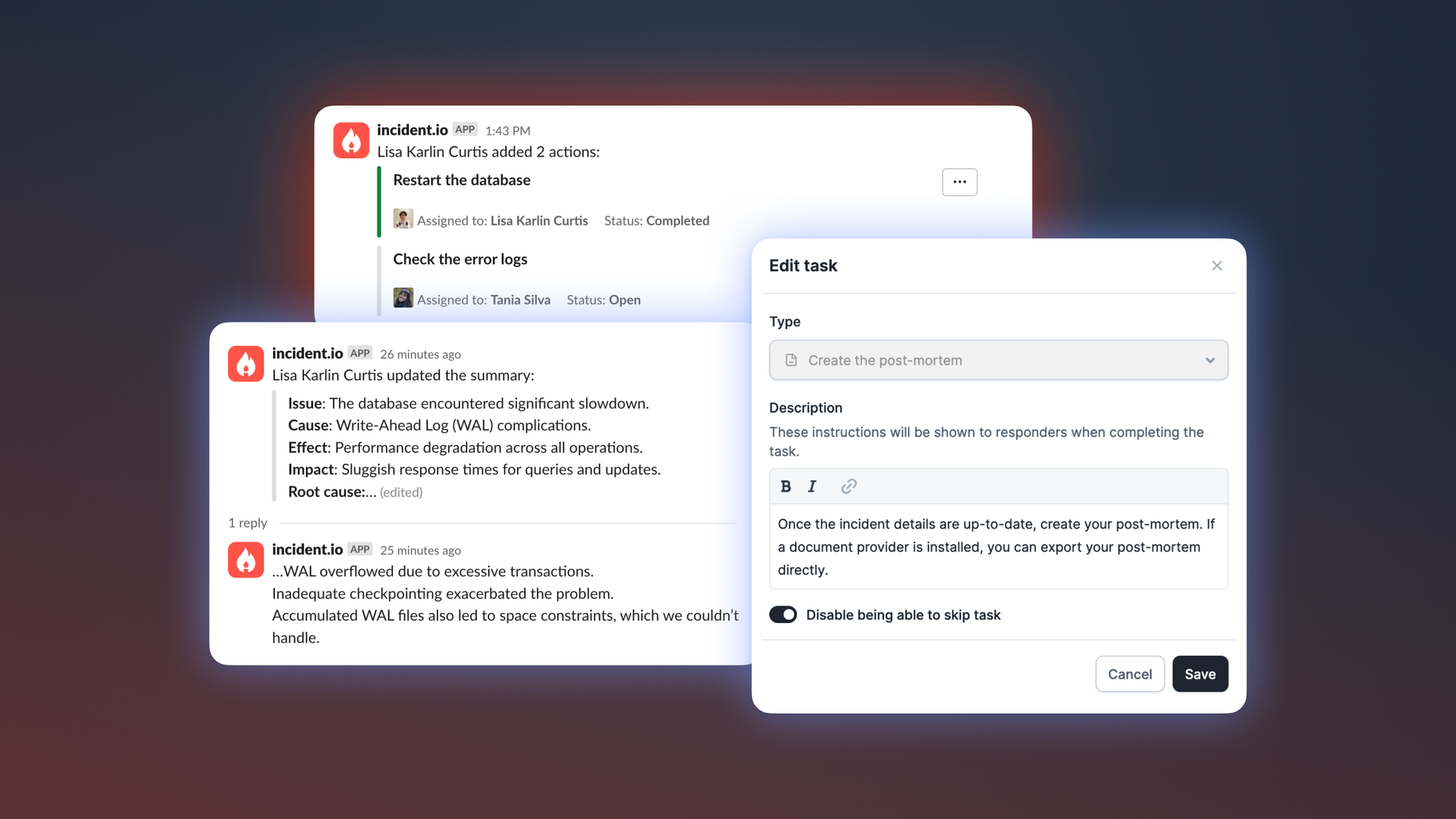 Polishing our Slack messages