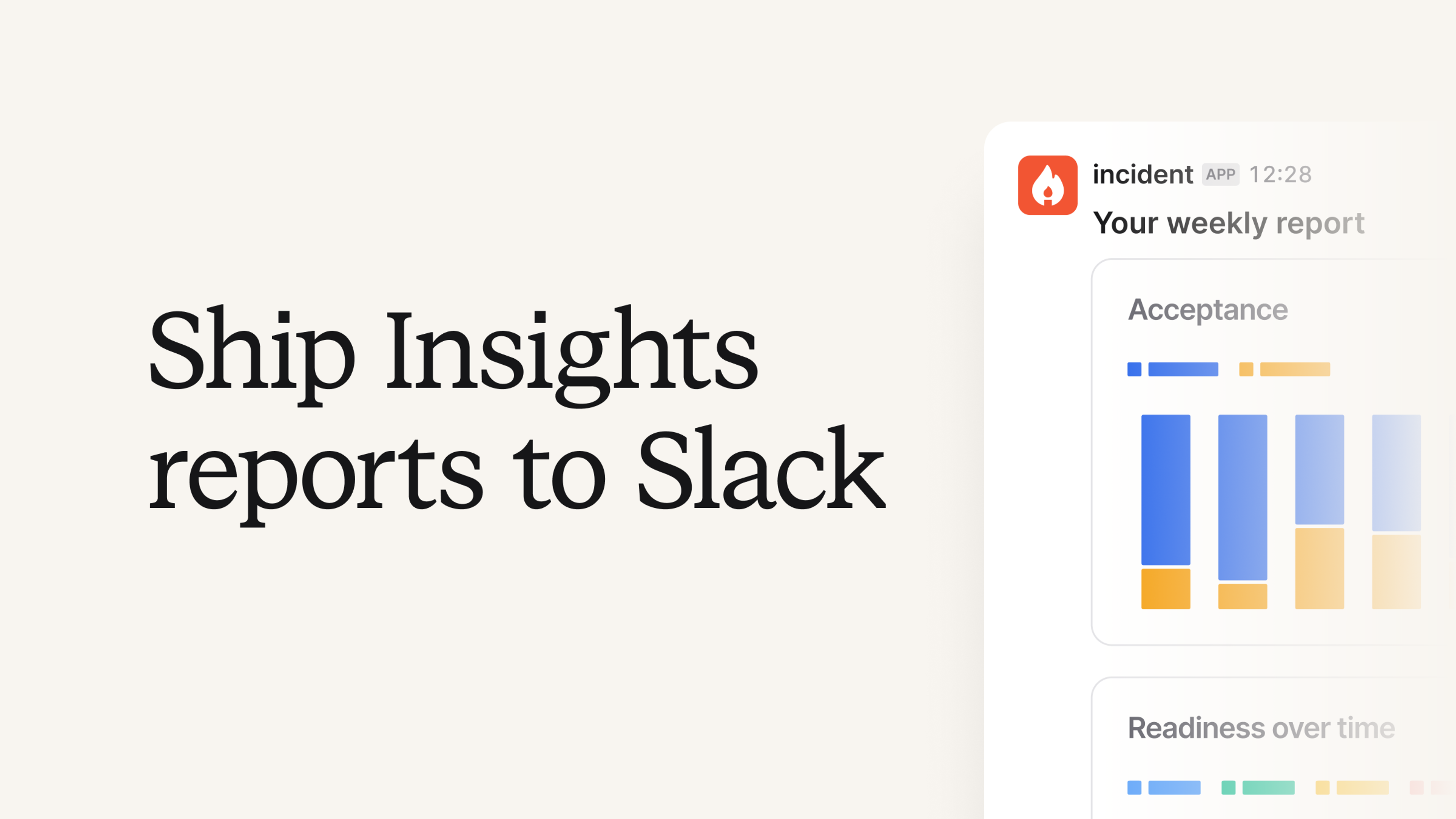 Ship Insights reports to Slack