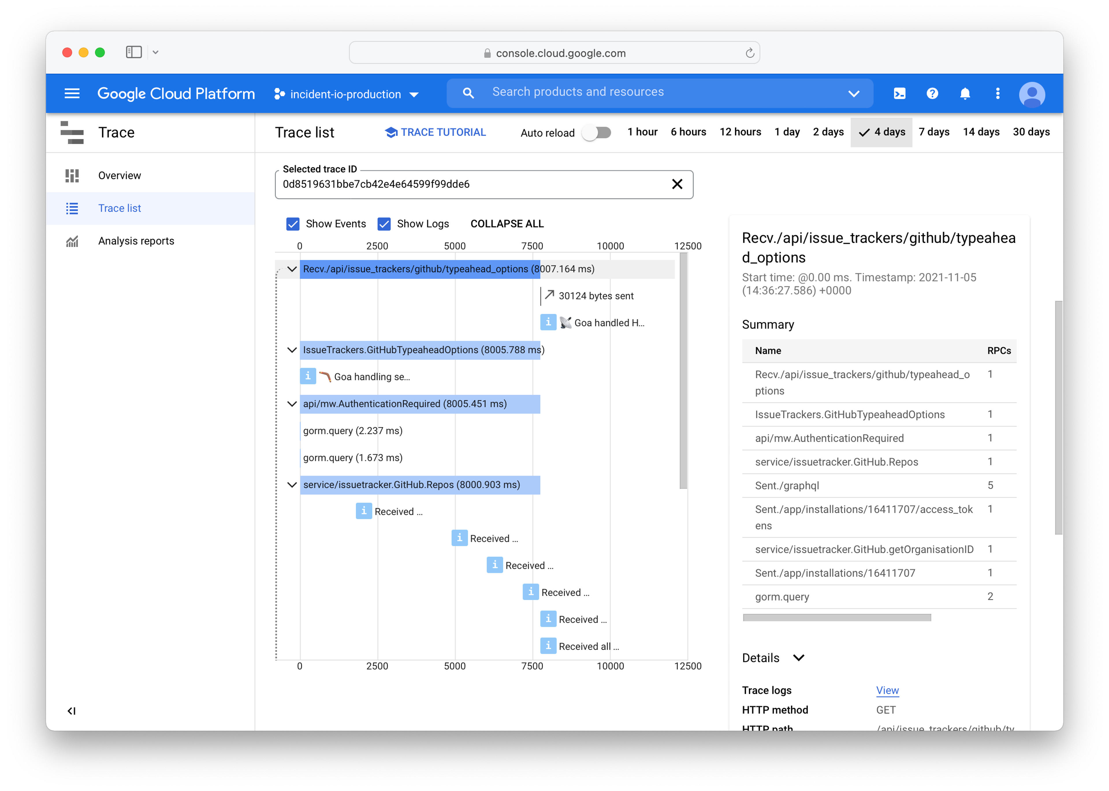 Logs and tracing: not just for production, local development too