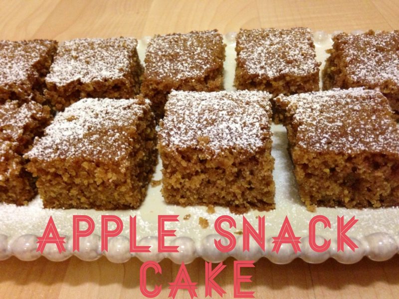 Apple Snack Cake