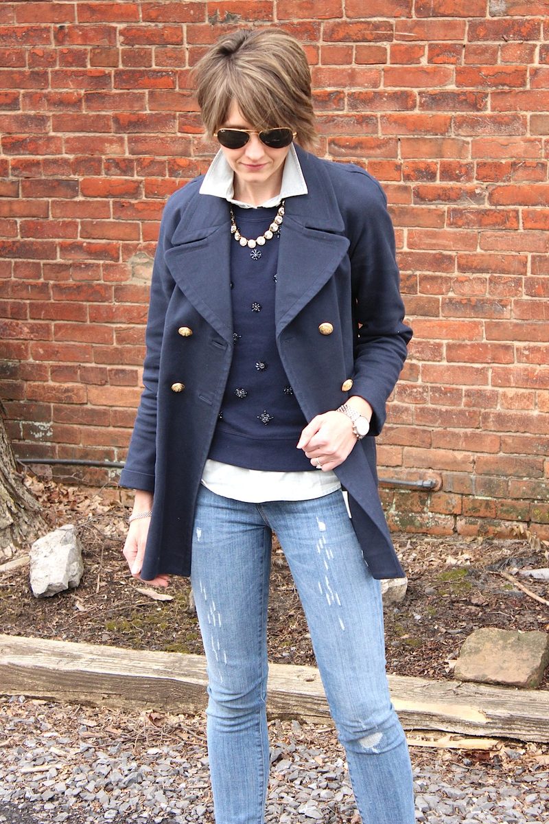 Did Someone Say Embellished Sweatshirt?