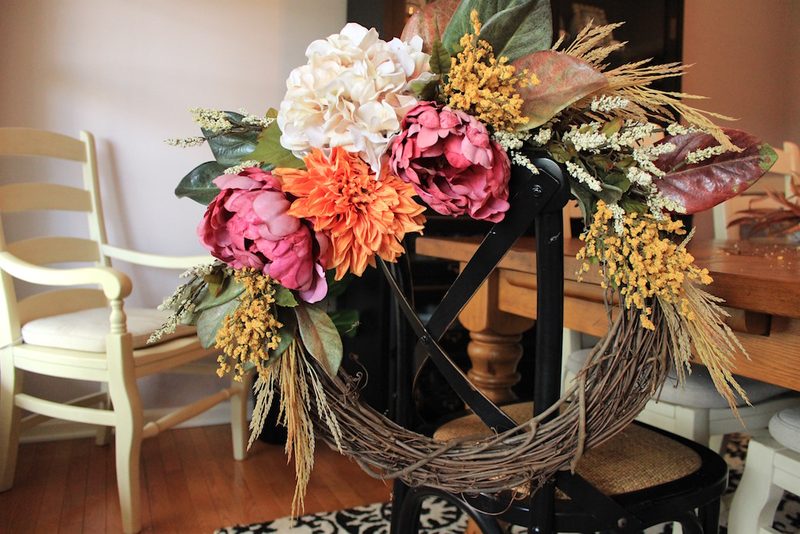 How To: Faux Floral Wreath