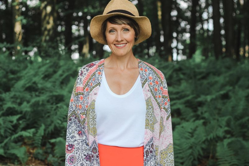 Summer Style: Kimono + Wide Leg Pants