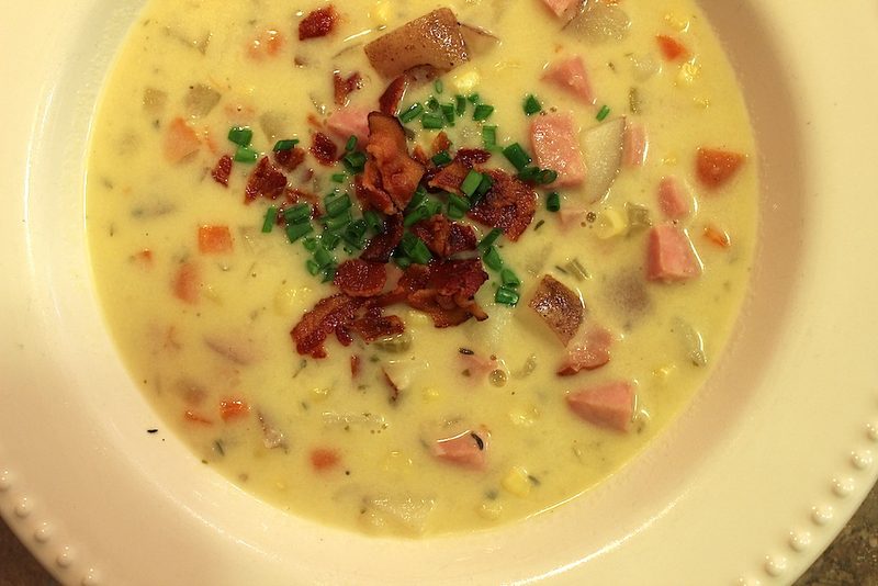 Ham, Potato and Corn Chowder