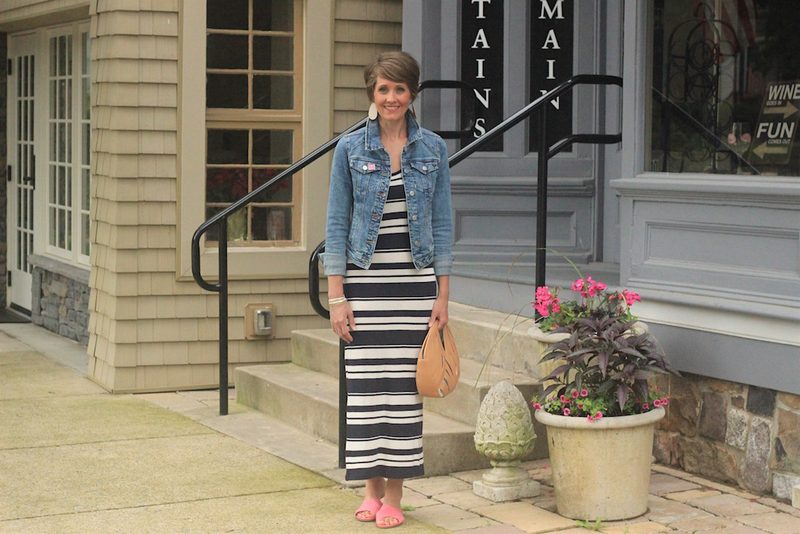 Striped Maxi