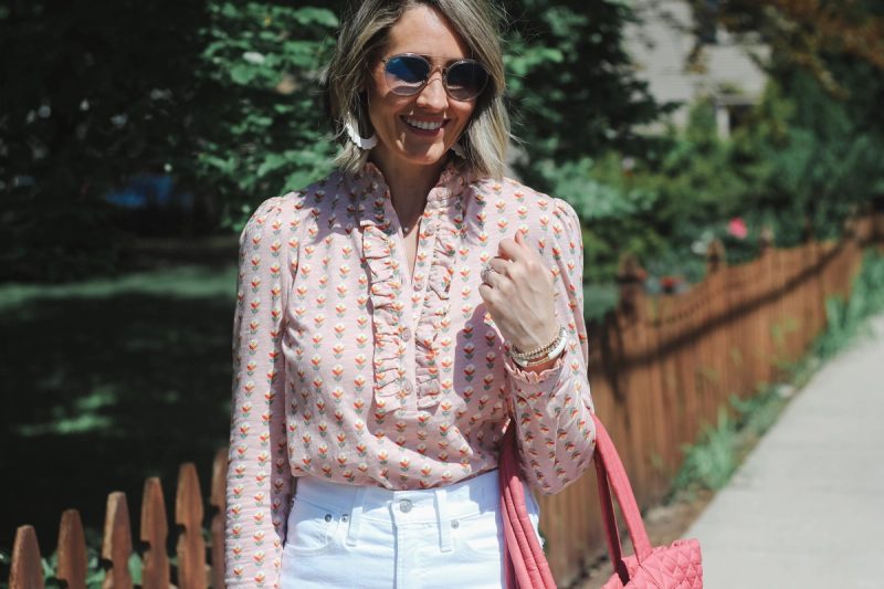 Comfortable White Denim