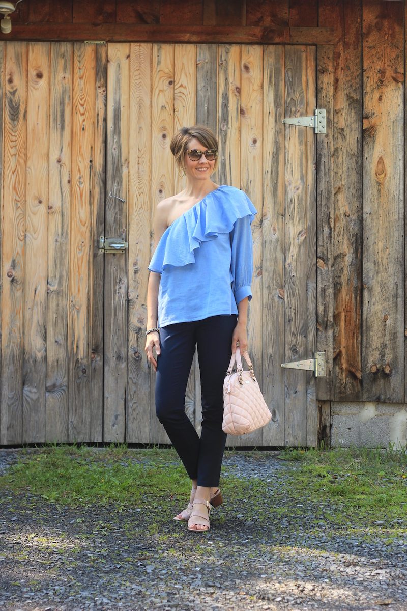 Baby Blue Ruffles