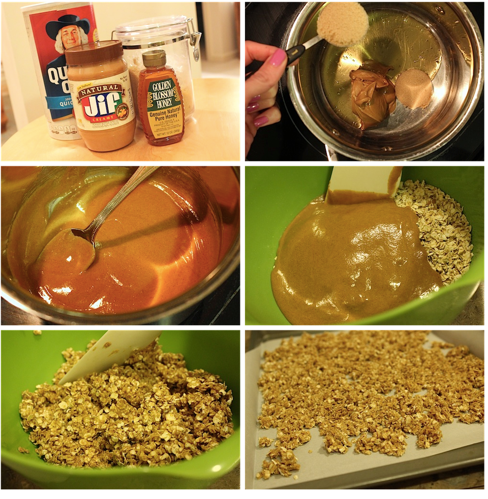 peanut butter granola