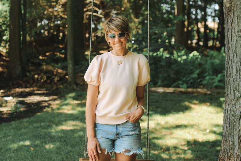 Puff Sleeve Sweatshirt