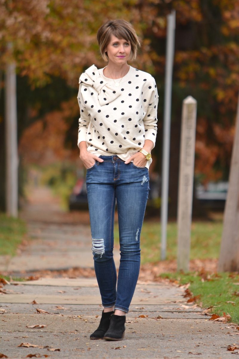 Bows + Polka Dots