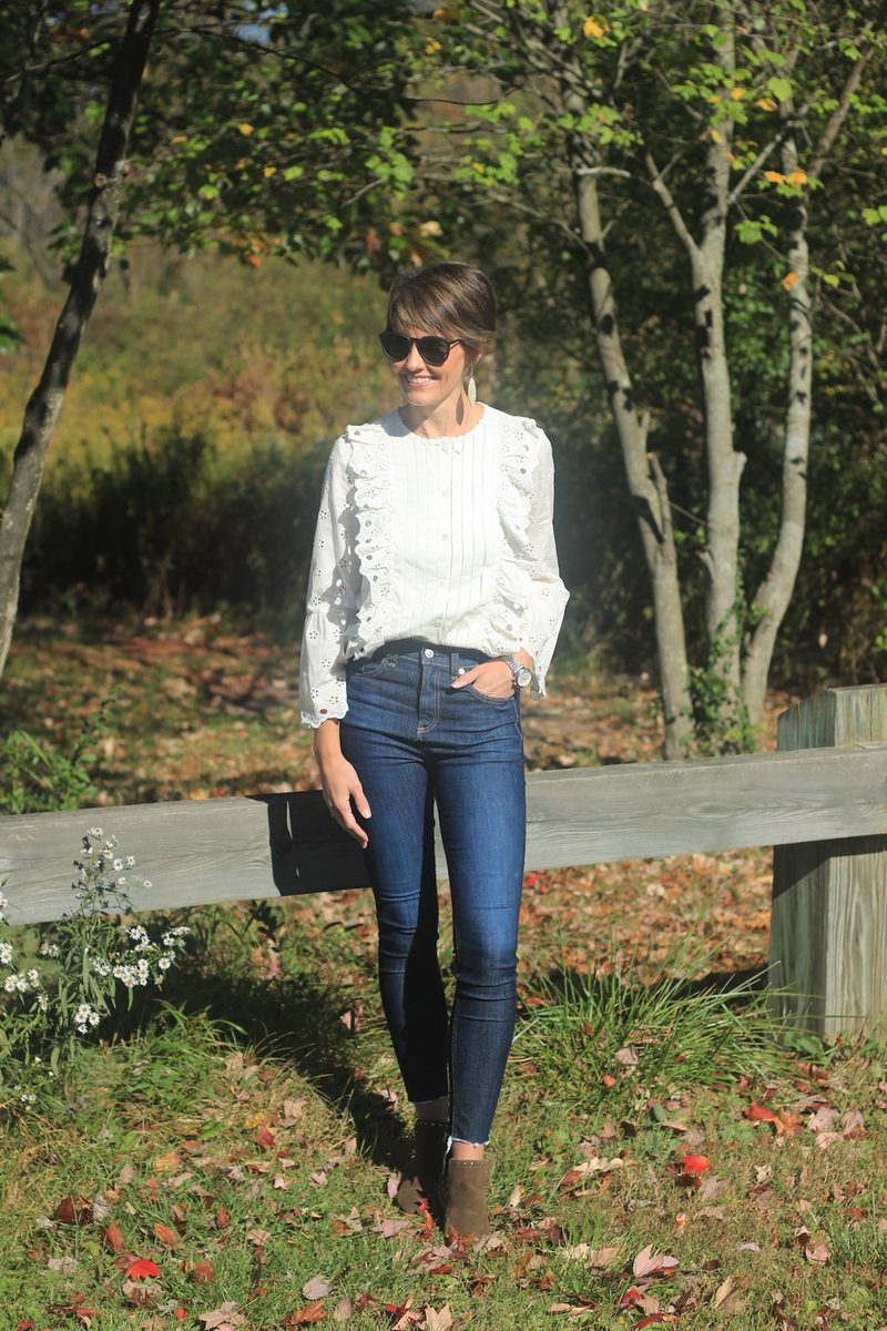 Eyelet Top