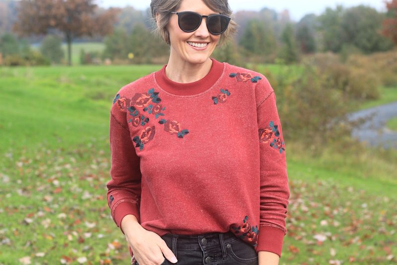 Embroidered Sweatshirt