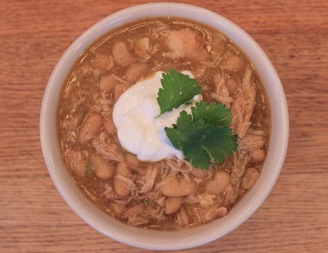 Crock Pot White Chicken Chili