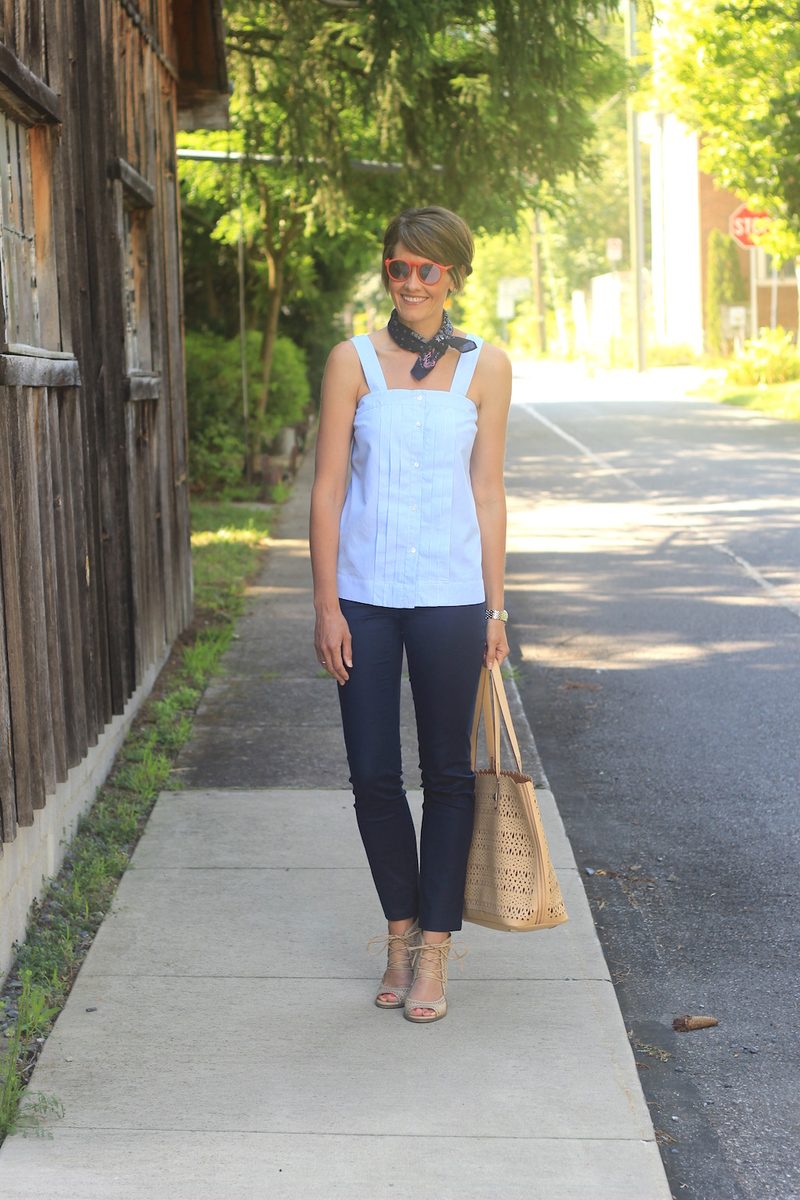 Button Front Top