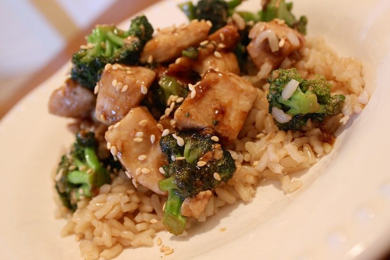 Quick Chicken and Broccoli