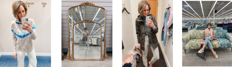A Few Try-Ons and a Visit to the Anthropologie Home Outlet
