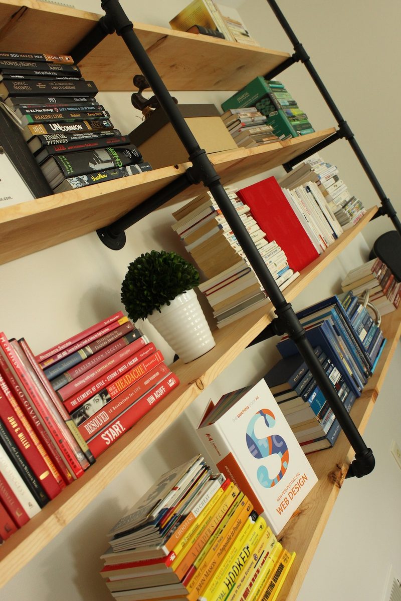 Pipe Shelves - Joanna Gaines Style