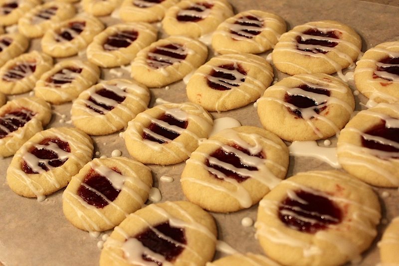 Raspberry Thumbprints