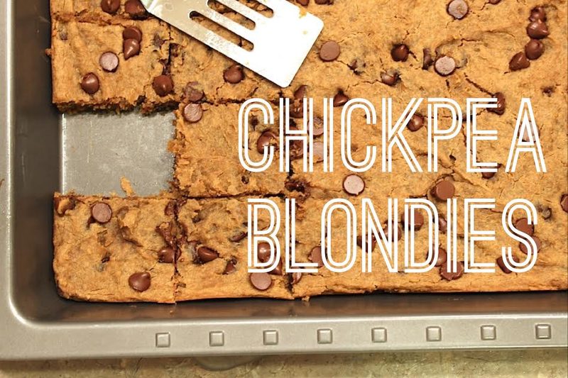 Chickpea Blondies