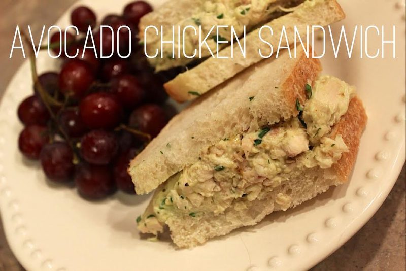 Avocado Chicken Sandwich