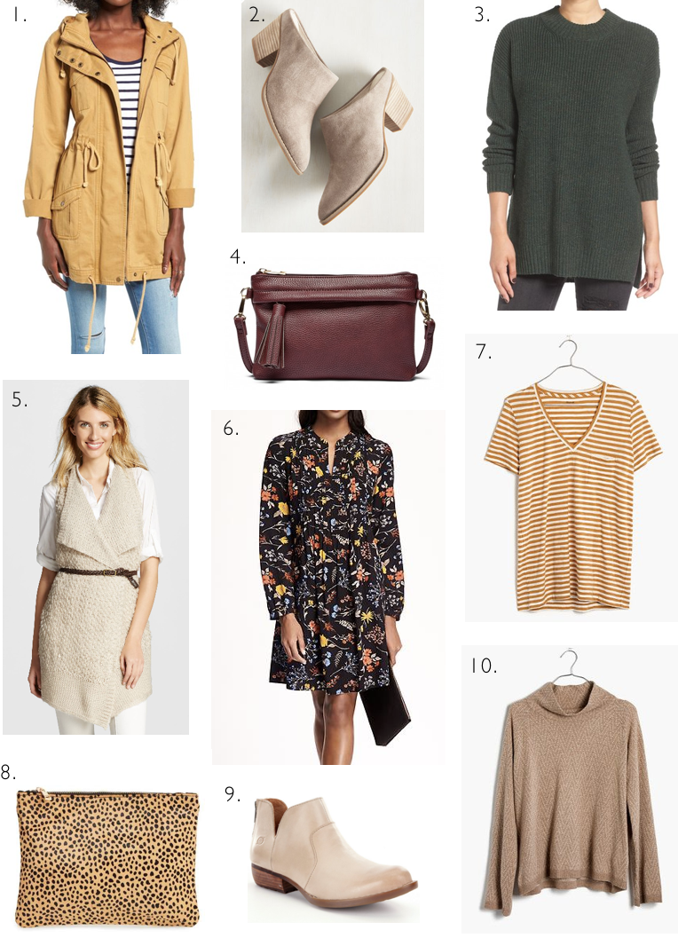 Wishlist Wednesday: Shades of Fall
