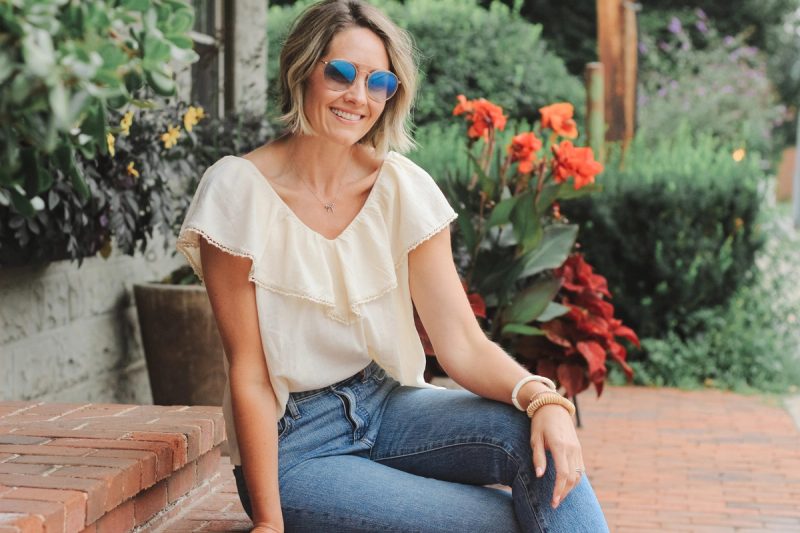 A Pretty Ruffled Top