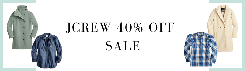 JCrew 40% off Sale