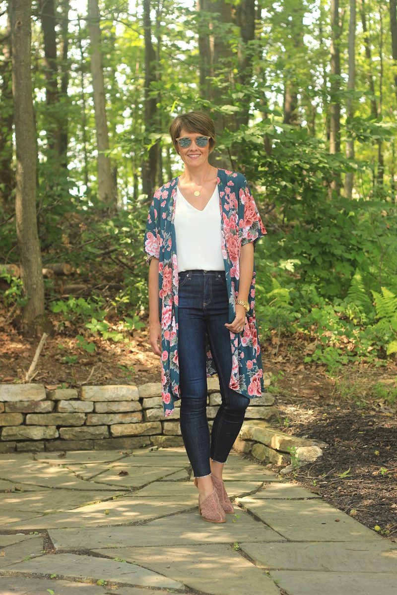 Floral Kimono