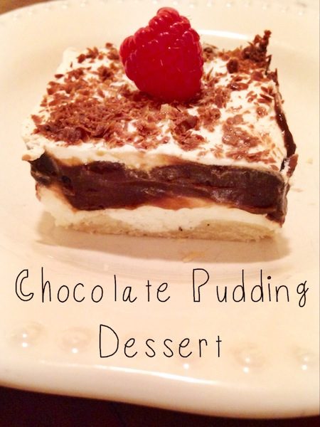 Chocolate Pudding Dessert