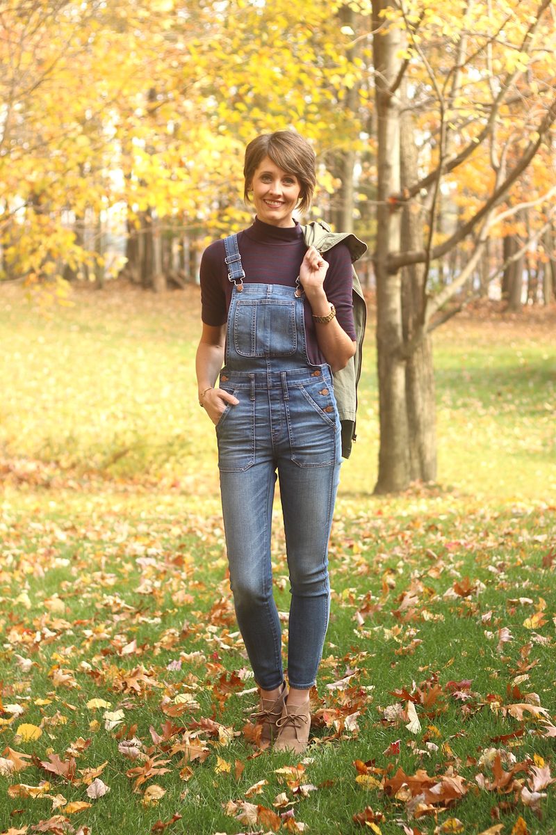 Turtlenecks + Overalls