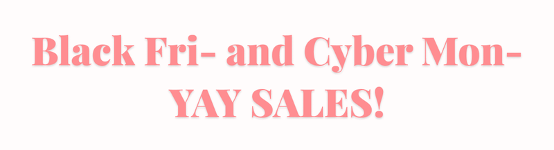 Black Friday/ Cyber Monday Steals and Deals