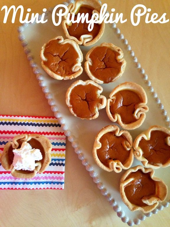 Mini Pumpkin Pies