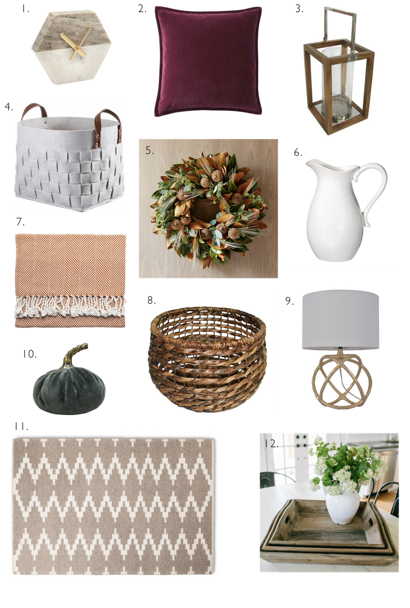 Fall Decor Updates
