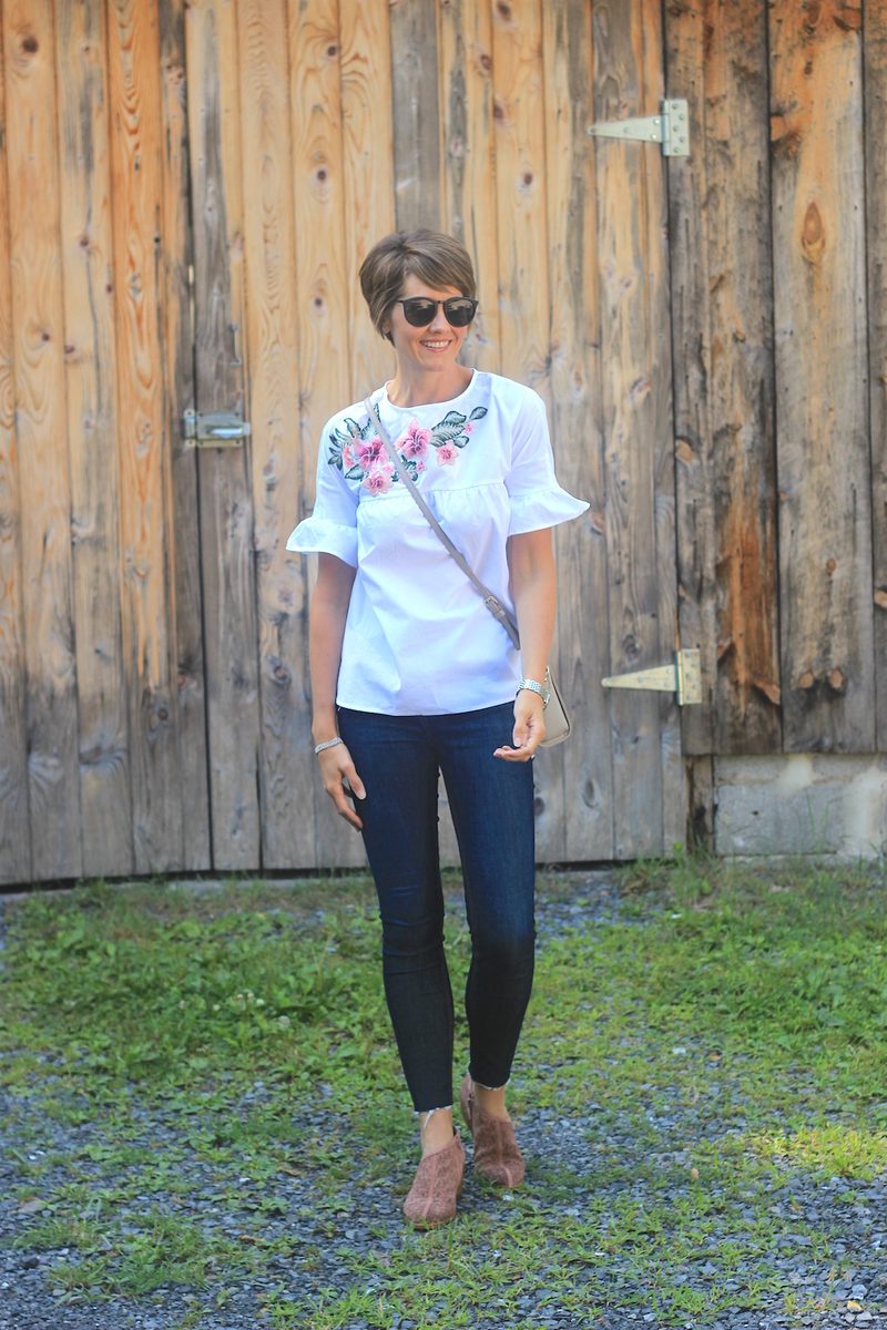 Embroidered Top