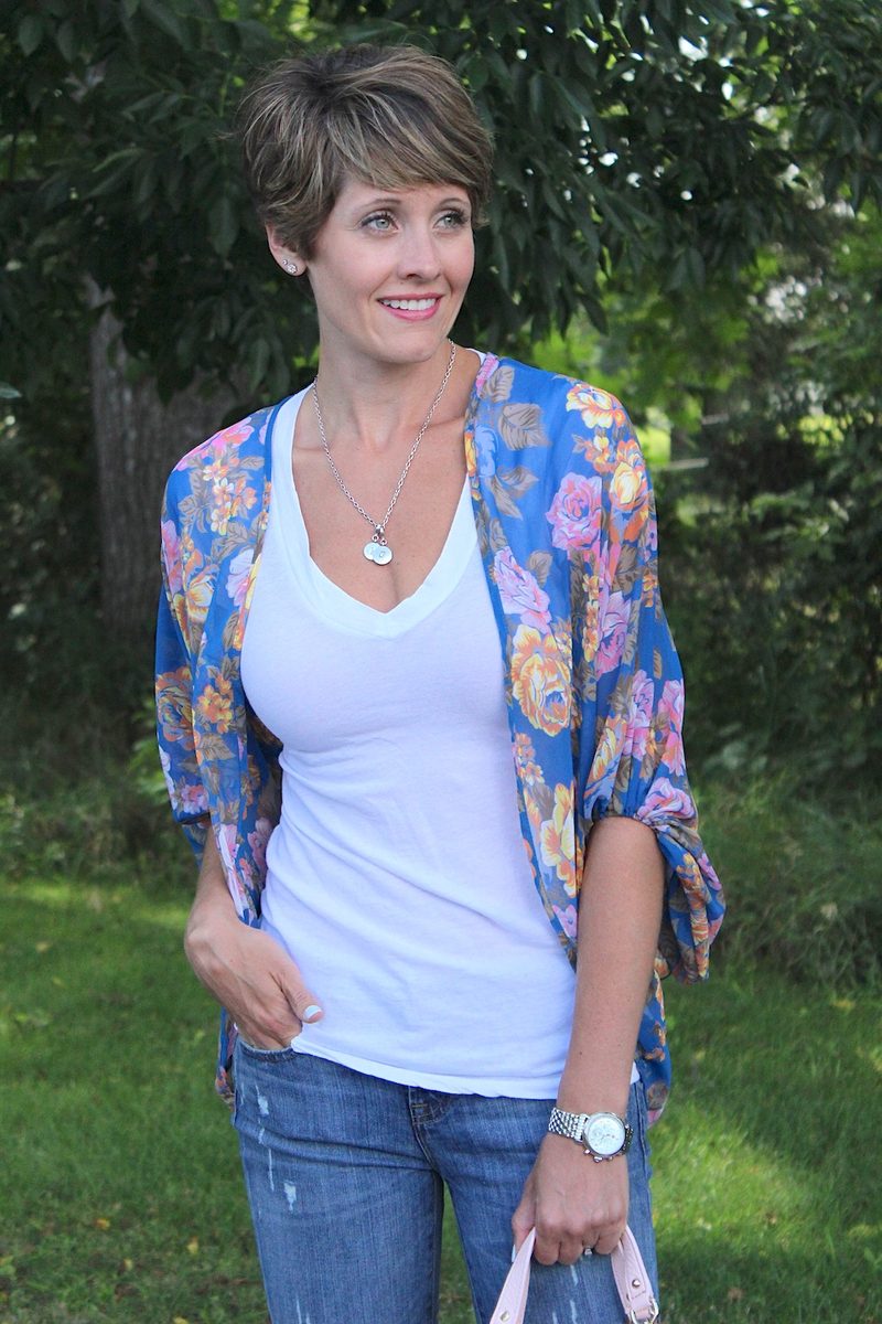 Floral Kimono