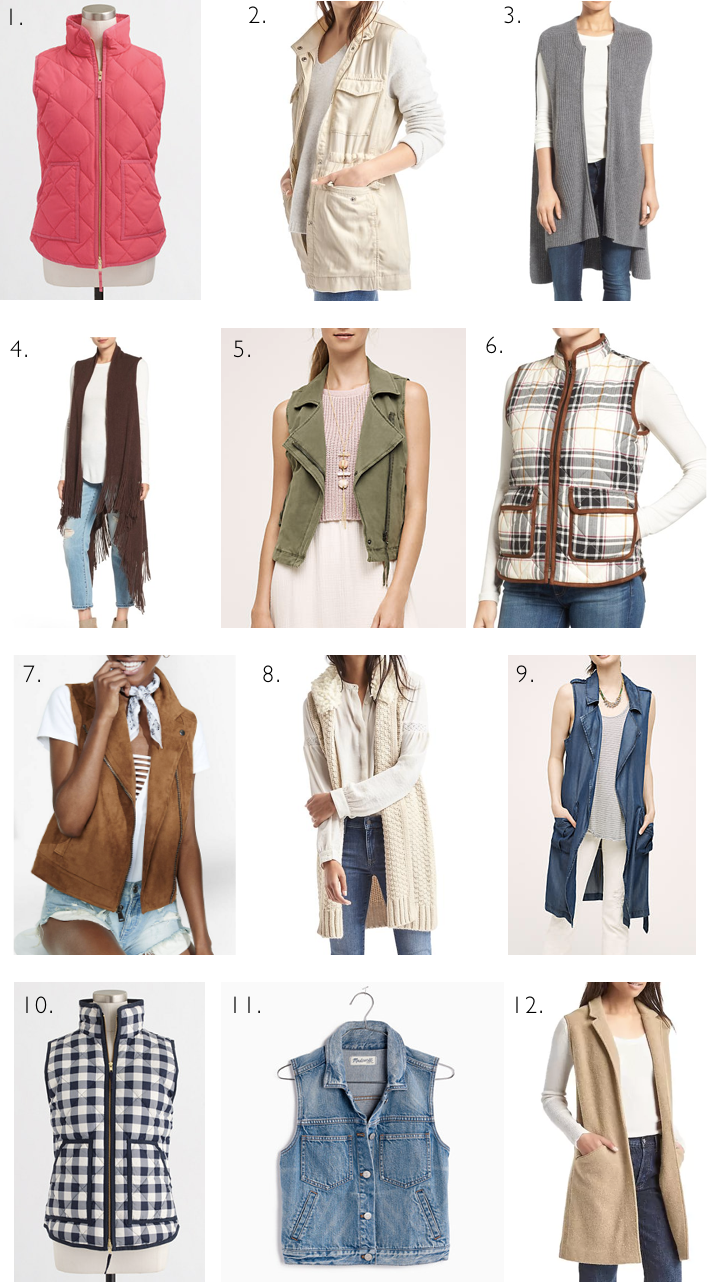 Fall Vests