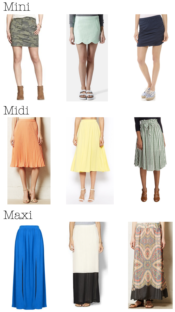 skirts