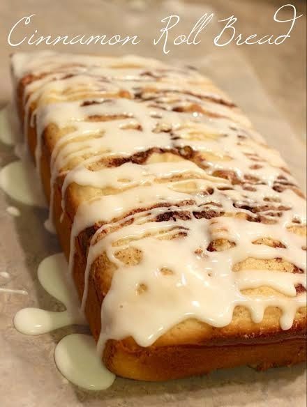 Cinnamon Roll Bread