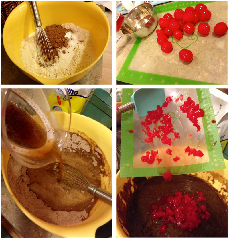 Chocolate Cherry Loaf (or cake)