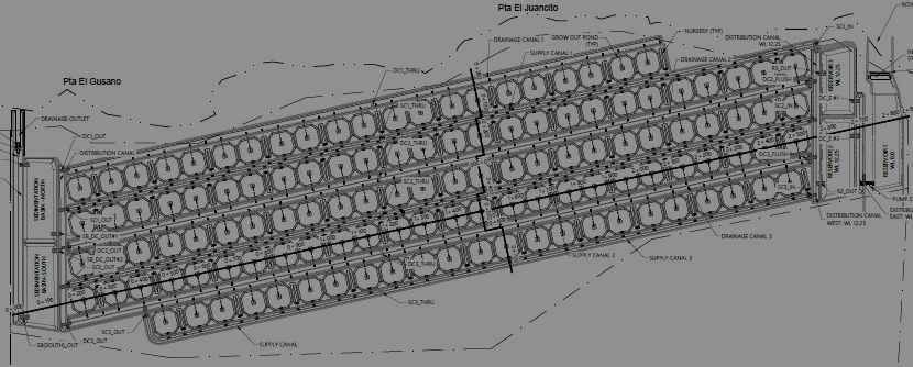 Fish farms CAD design
