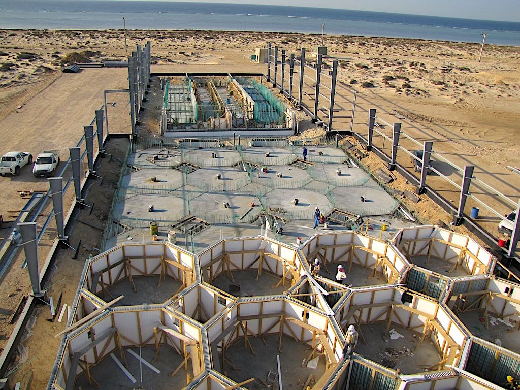 Fish farm construction - octaform