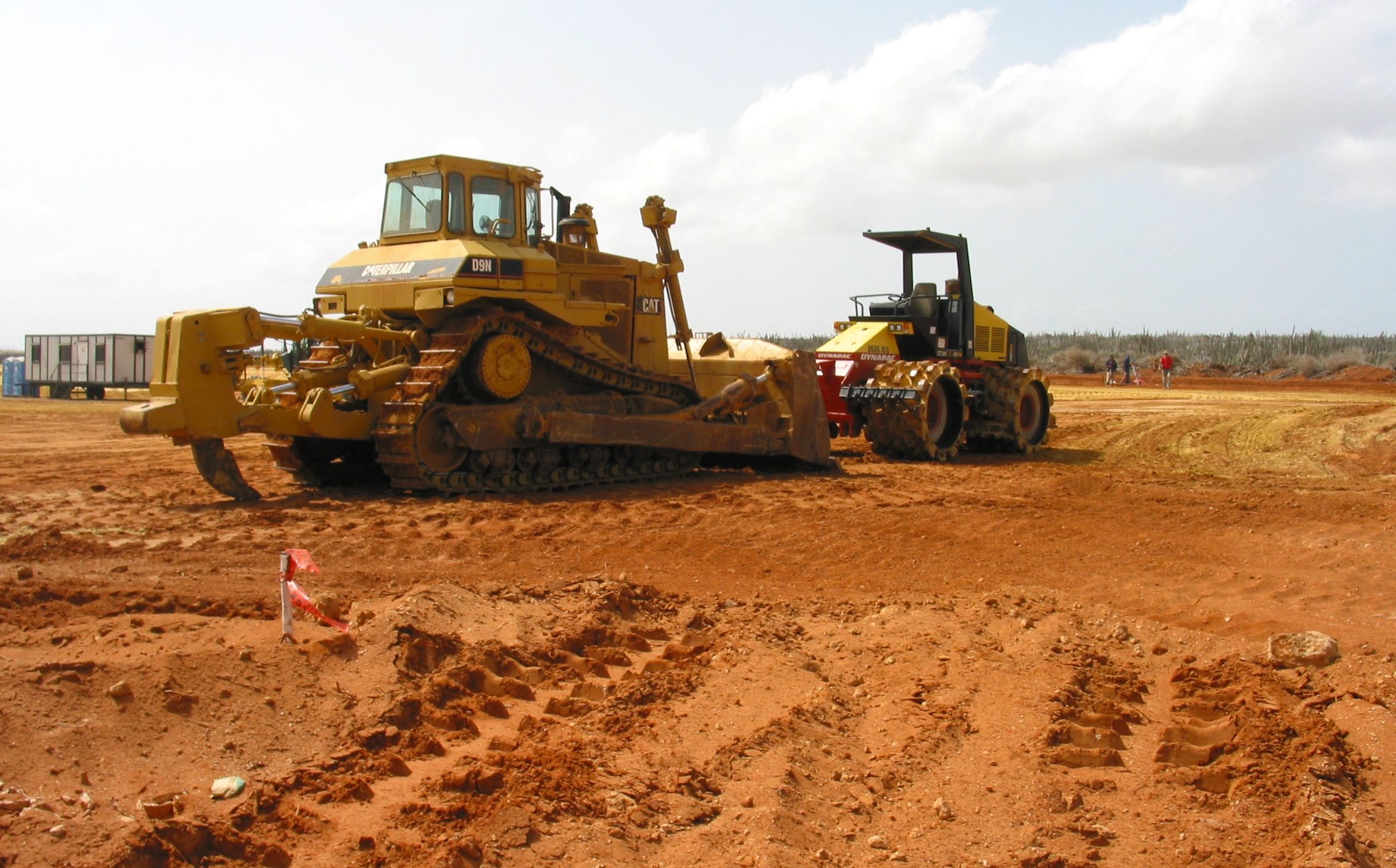 Fish farm construction begins