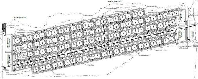 Fish farm tanks CAD design 