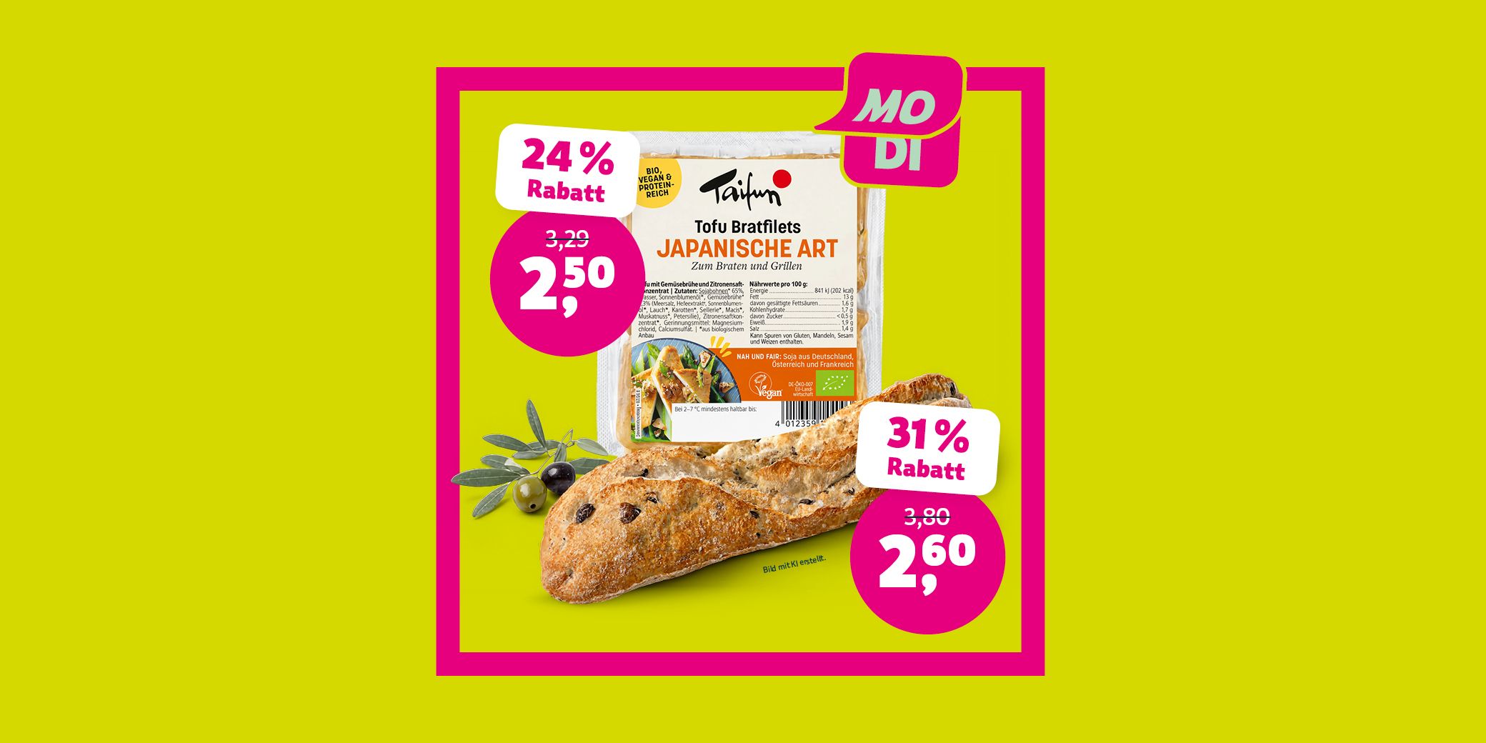 Günstiger Wochenstart