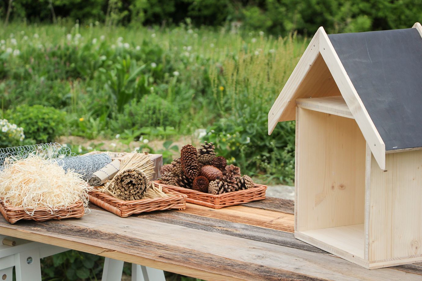 Insektenhotel selbst gemacht