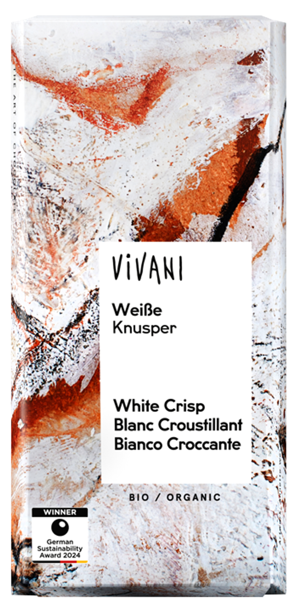 Weiße Knusper Schokolade