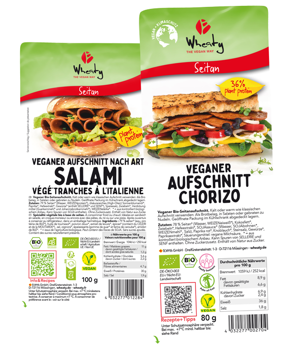 Veganer Aufschnitt