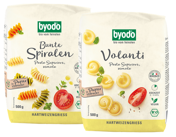 Italienische Bio-Nudeln