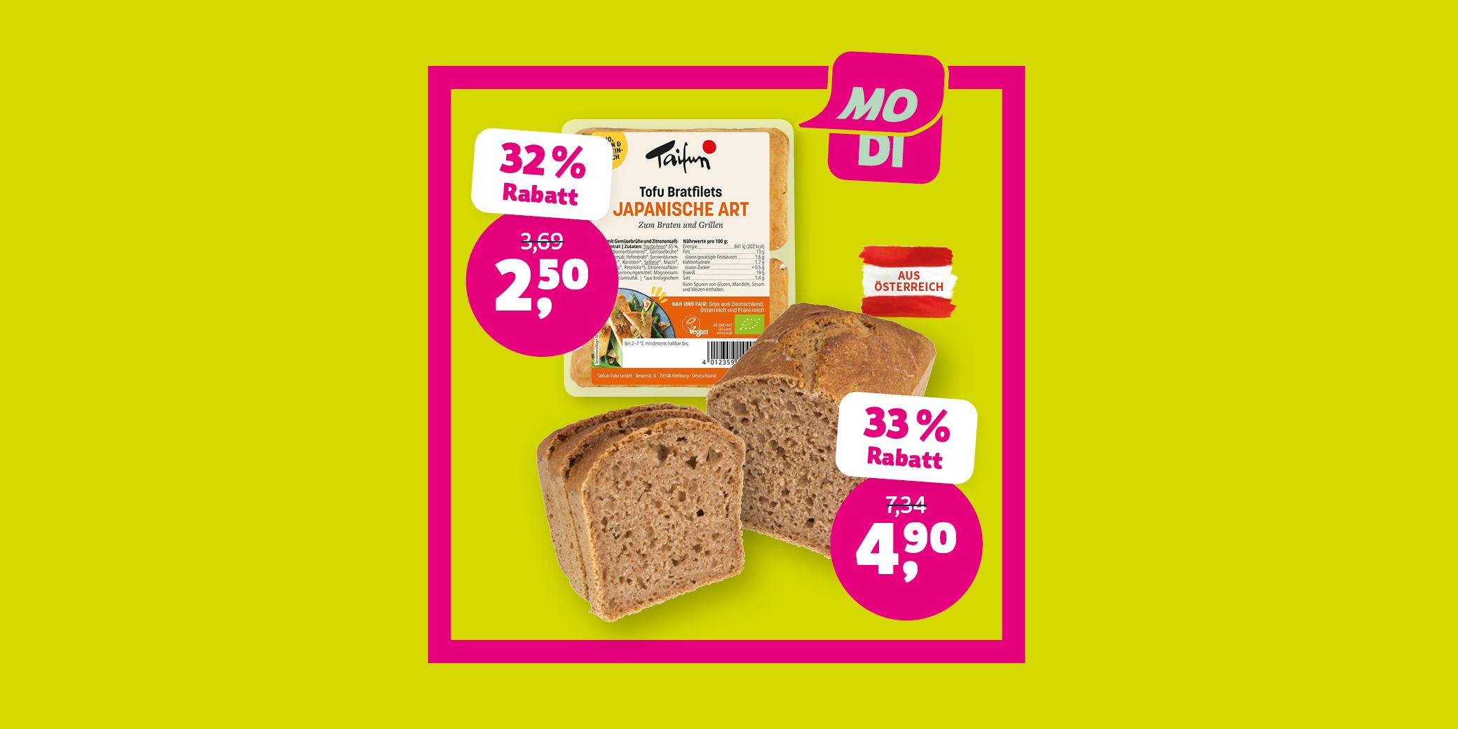 Günstiger Wochenstart 